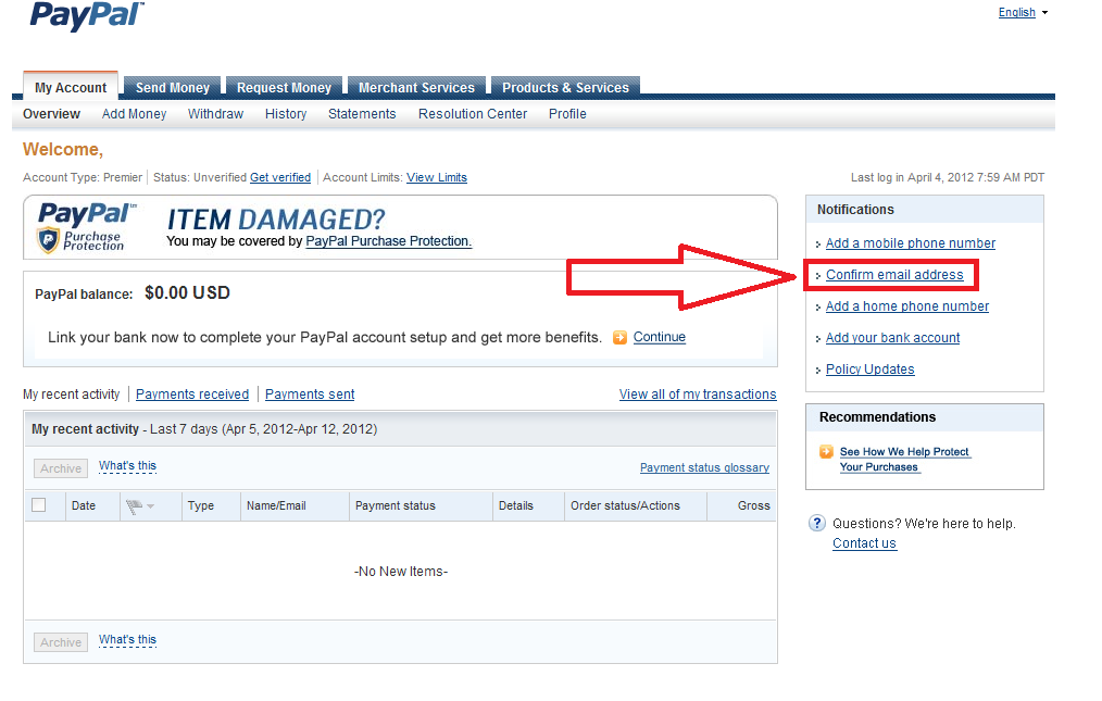 Paypal Account Verifizieren Paypal Account Verifizieren